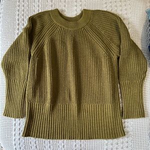 UNIVERSAL THREAD crewneck sweater / green / size M